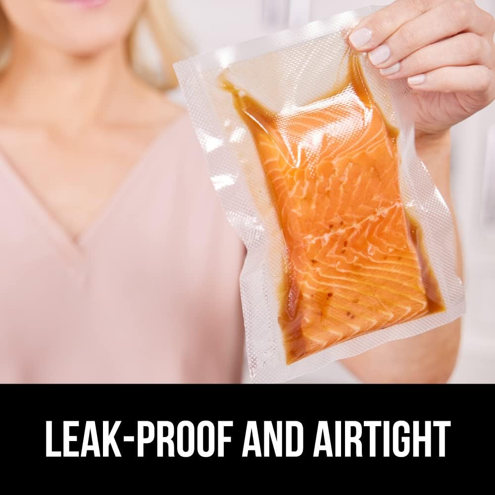 Buy Gorilla Grip Airtight Vacuum Sealer Bags, 2 Pack, 6x Fresher Food