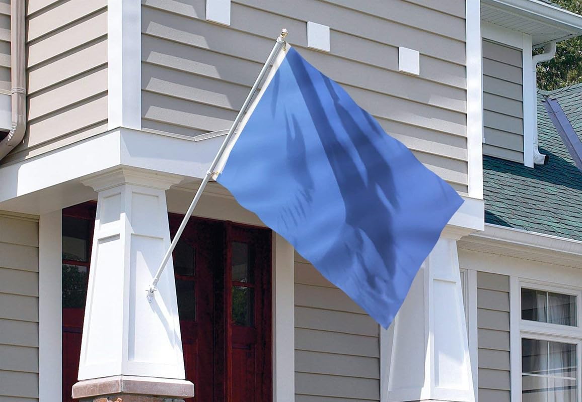 Plain Flags Shiny & Smooth Satin Cloth Solid DIY Flag, Bright Colors and UV Fade Resistant, DIY Decoration (Blue, 30 X 45 Inches) (B0CWYFCG5G) Amazon Price History, Amazon Price Tracker