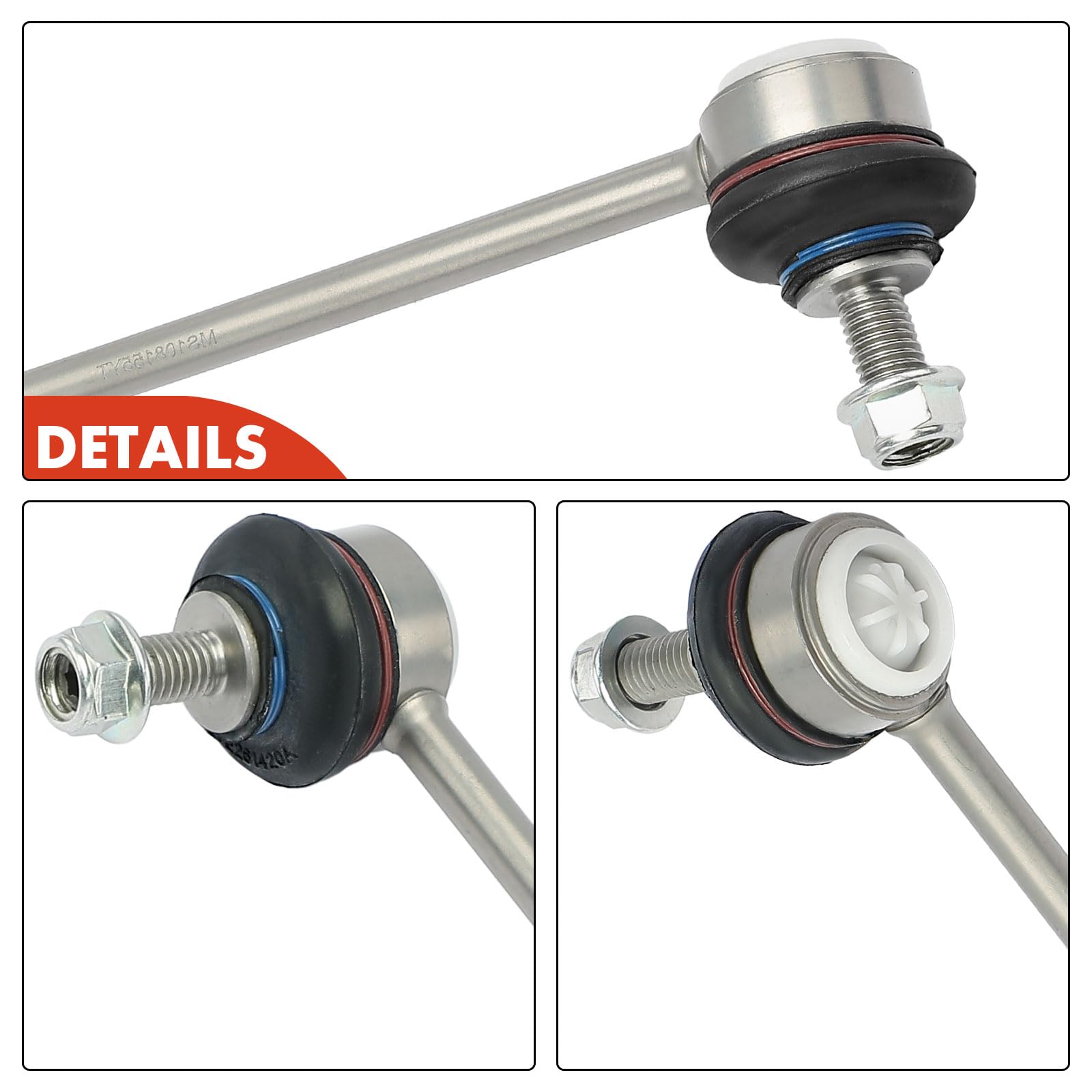 Frankberg 2x Koppelstange Kompatibel mit Freelander 2 L359 Freelander 2 Van L359 Rang.e Rove.r Evoque L538 Rang.e Rove.r Evoque Van L538 Hintenachse Links Rechts Replace# LR002876