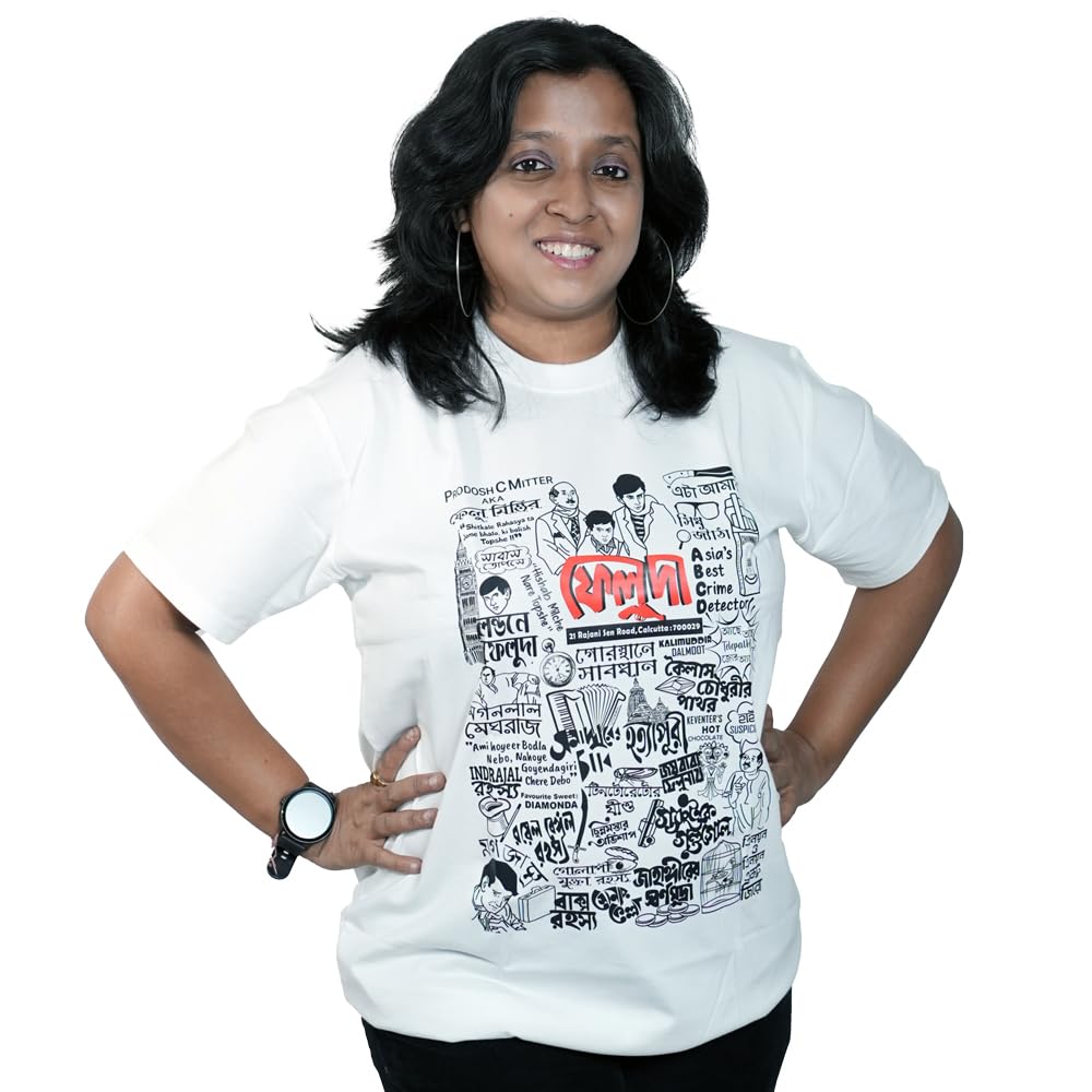 vilgot Feluda Doodle Tee (Satyajit Ray)-picture-44