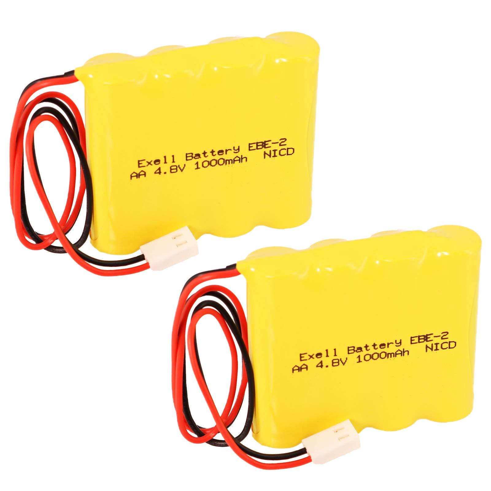 (2-Pack) Emergency/Exit Lighting Battery Fits and Replaces Dual Lite 12790 Dual Lite 012-0790 Dual Lite 12-0790 Dual Lite 12-790 Duallite 12 790 Duallite 12790 Kaufel 850.0060 AA/4 Kaufel 850.006