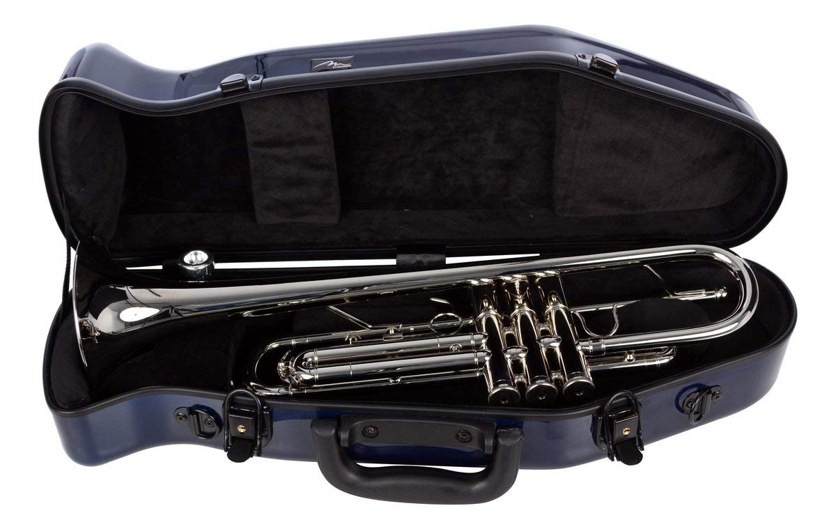 Custodia per tromba Fiberglass Ultra Light C/B navy blue M-Case
