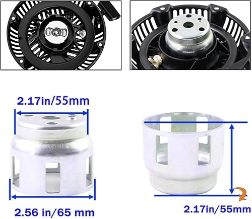 Miniatura 2 de SOFO Para Briggs and Stratton Recoil Starter Pull Start 163cc 208cc 590607 para Briggs Stratton Power Washer Partes, Briggs y Stratton Pull Cord,