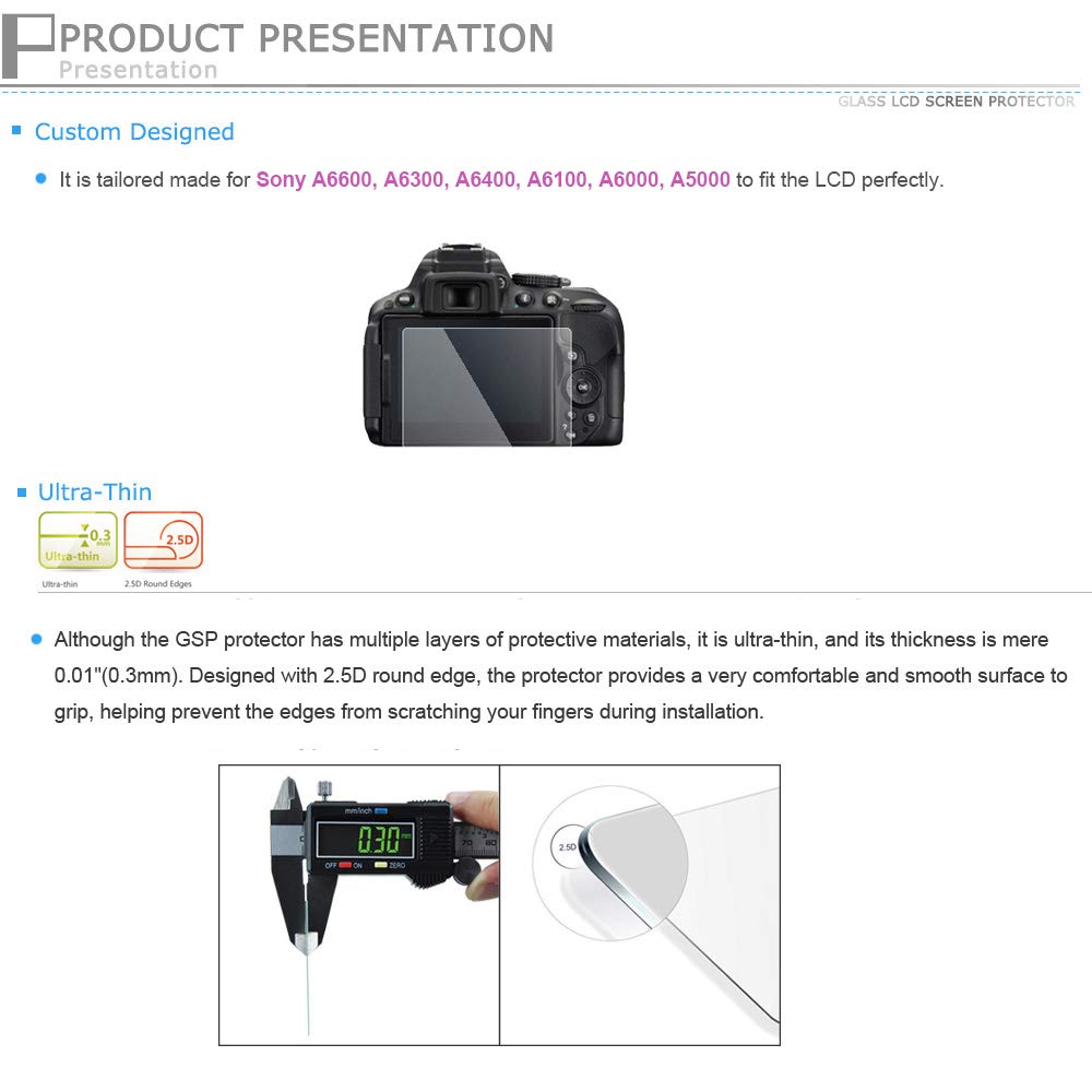 Replacement LCD Display Touch Panel + Frame Assembly For Sony A6600 / ILCE-6600 Digital SLR Camera