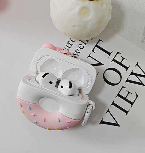 Miniatura 5 de Funda compatible con Airpods 4 2024, bonita funda de AirPods4 de dibujos animados, funda protectora de silicona suave Kawaii para Apple Airpods 4