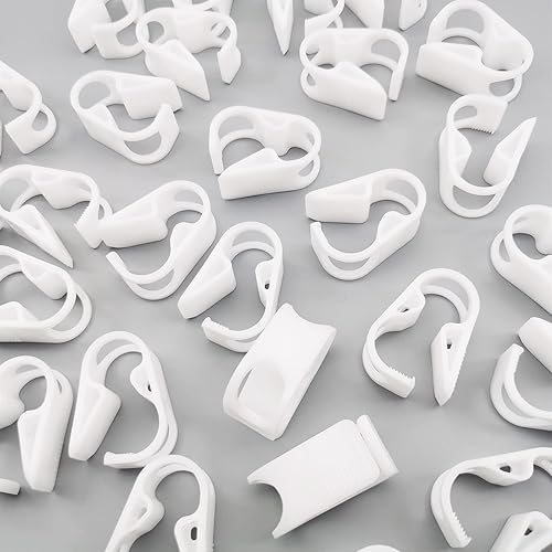 Miniatura 47 de Abrazaderas de tubo de plástico, abrazadera de tubo ajustable, resistente a altas temperaturas, válvula de pellizco de laboratorio