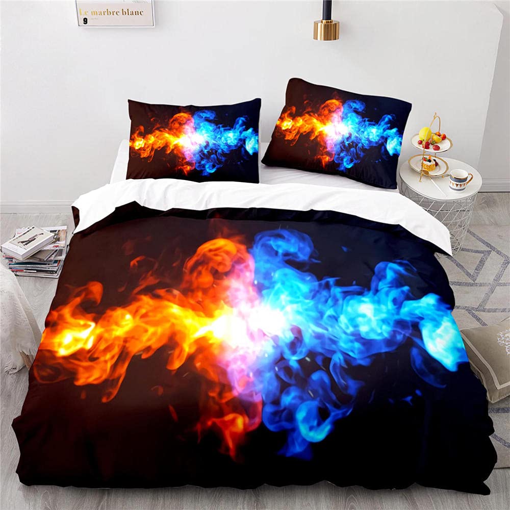 Llama De Color Ropa De Cama Fundas Nordicas Juveniles Impresión Digital 3D Microfibre con Cremallera Fundas Nordicas Cama 220X240 Cm + 2 Fundas De Almohada 50X75Cm