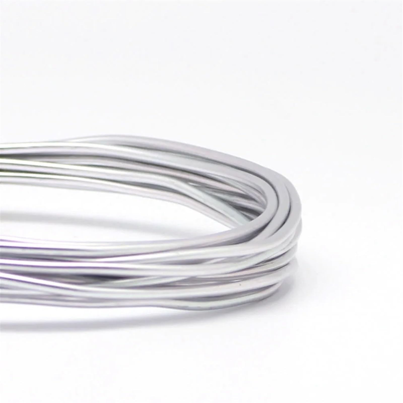 Kategoria: Linia wykonawcza aluminium Drut rzemieślniczy aluminiowy, elementy biżuterii, wielokolorowe, 1-2,5 mm, do samodzielnego wyrobu biżuterii(Silver,1.5mm 5meter)