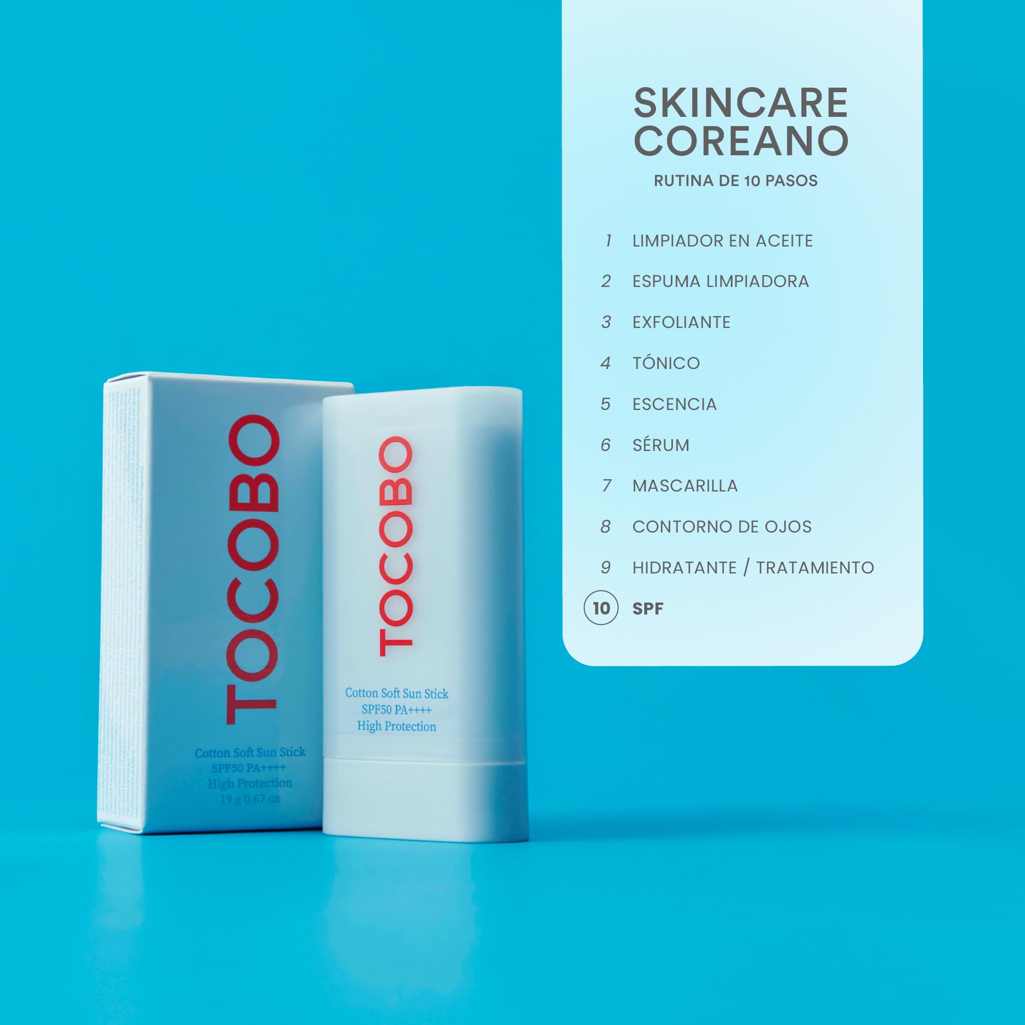 TOCOBO Cotton Soft Sun Stick SPF50+ PA++++ 19g