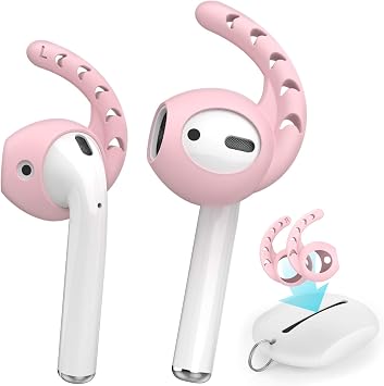 AhaStyle 3 Pairs AirPods Ear Hooks Cover Silicone EarPods Tips Accessories