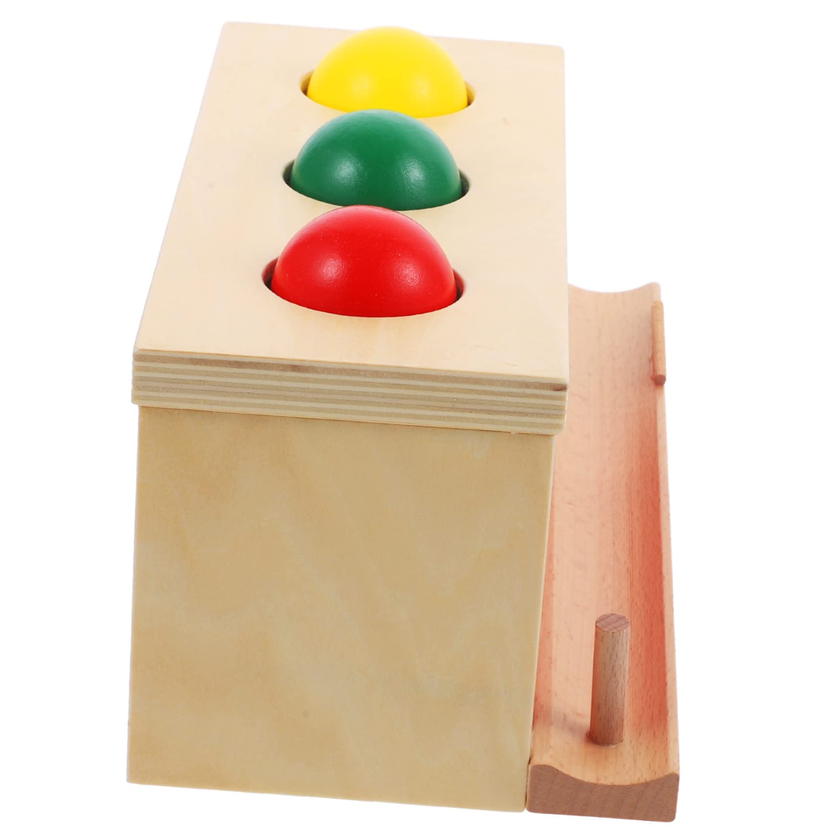 Supvox Motorik Spielzeug für Kleinkinder 12-18 Monate der Feinmotorik und Gehirnentwicklung Montessori Kugelfallbox als Lernspielzeug für Babys