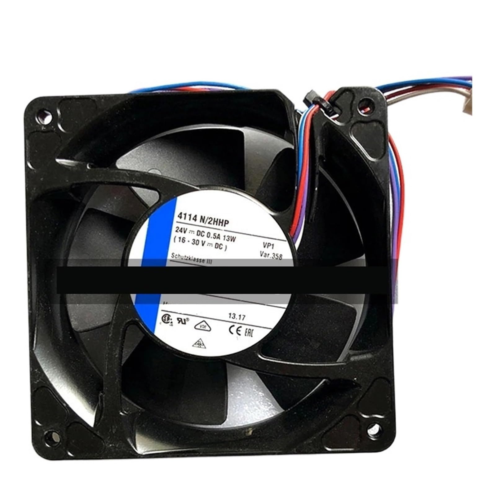 ZVQYSGIW 4114N/2HHP DC 24V Cooling Fan 12038 12CM 120 * 120 * 38MM