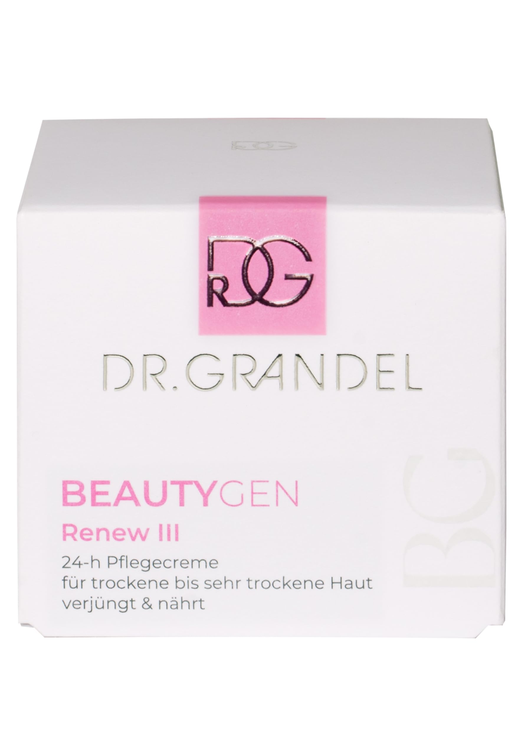 DR. GRANDEL BEAUTYGEN Renew III Regenerierende 24h Gesichtscreme 50 ml | Für Gesicht, Hals & Dekolleté, verjüngend & nährend, verbessert Elastizität, für trockene Haut