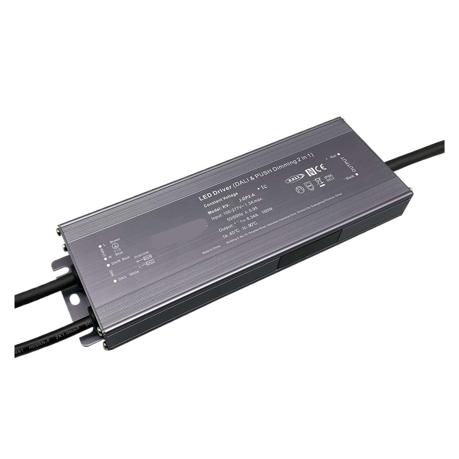 Driver LED à tension constante KV-60W-120W-DP2-A