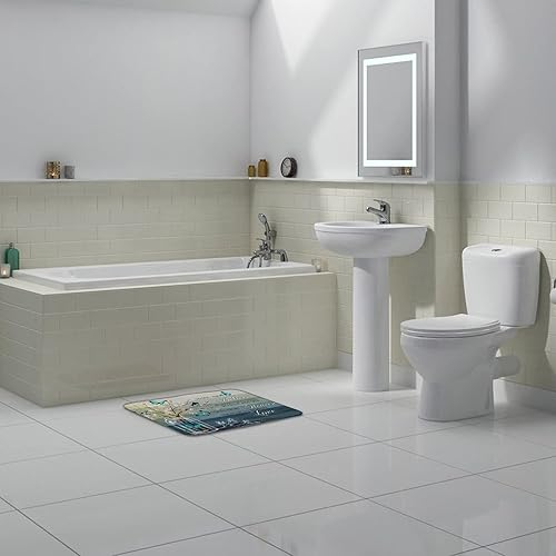 Miniatura 8 de Tapete con texto en inglés «When You Believe», diseño de mariposa azul, tapete de regalo, decoración del hogar, tapete de bienvenida; tapete para