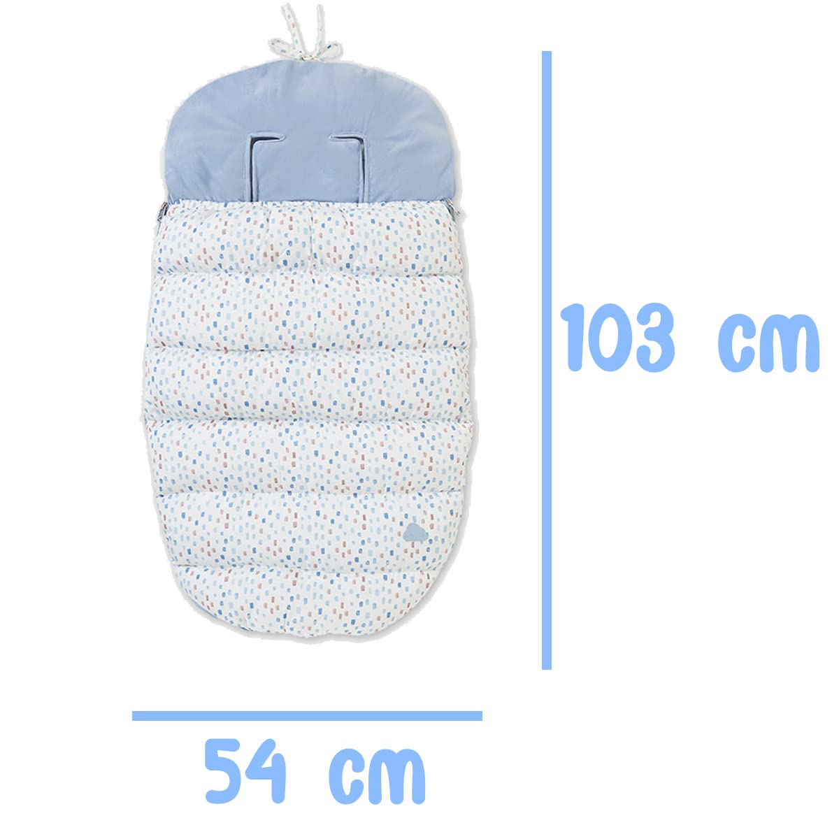 Mayoral Saco Silla Estampado Bebe (Azul)