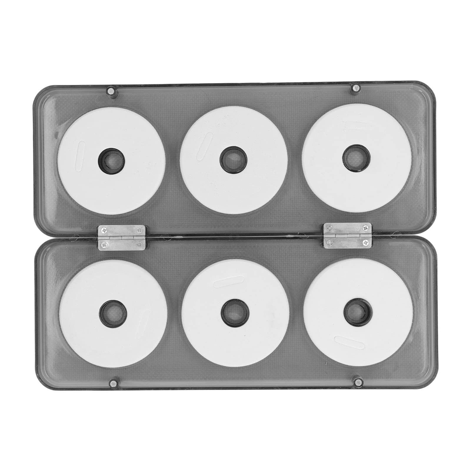 Porta Mulinelli Da Pesca Topyond 6 Pezzi - Custodia Porta Bobine In Schiuma ABS Per Organizzare Lenze, Ami E Piombi - Attrezzi Da Pesca