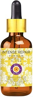 Intense Repair Hair Oil - For Dry, Damaged and Brittle hair. Reduces hairfall 100ml (3.38 oz)