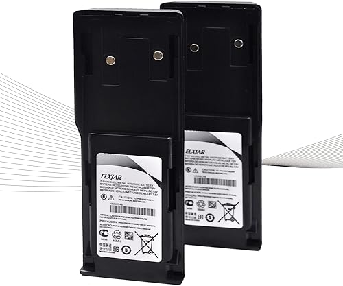 Reemplazo de batería Ni-MH de 7.5 V 1800 mAh para radios bidireccionales Motorola HNN8148 HNN8148A HNN8148B Radius P110
