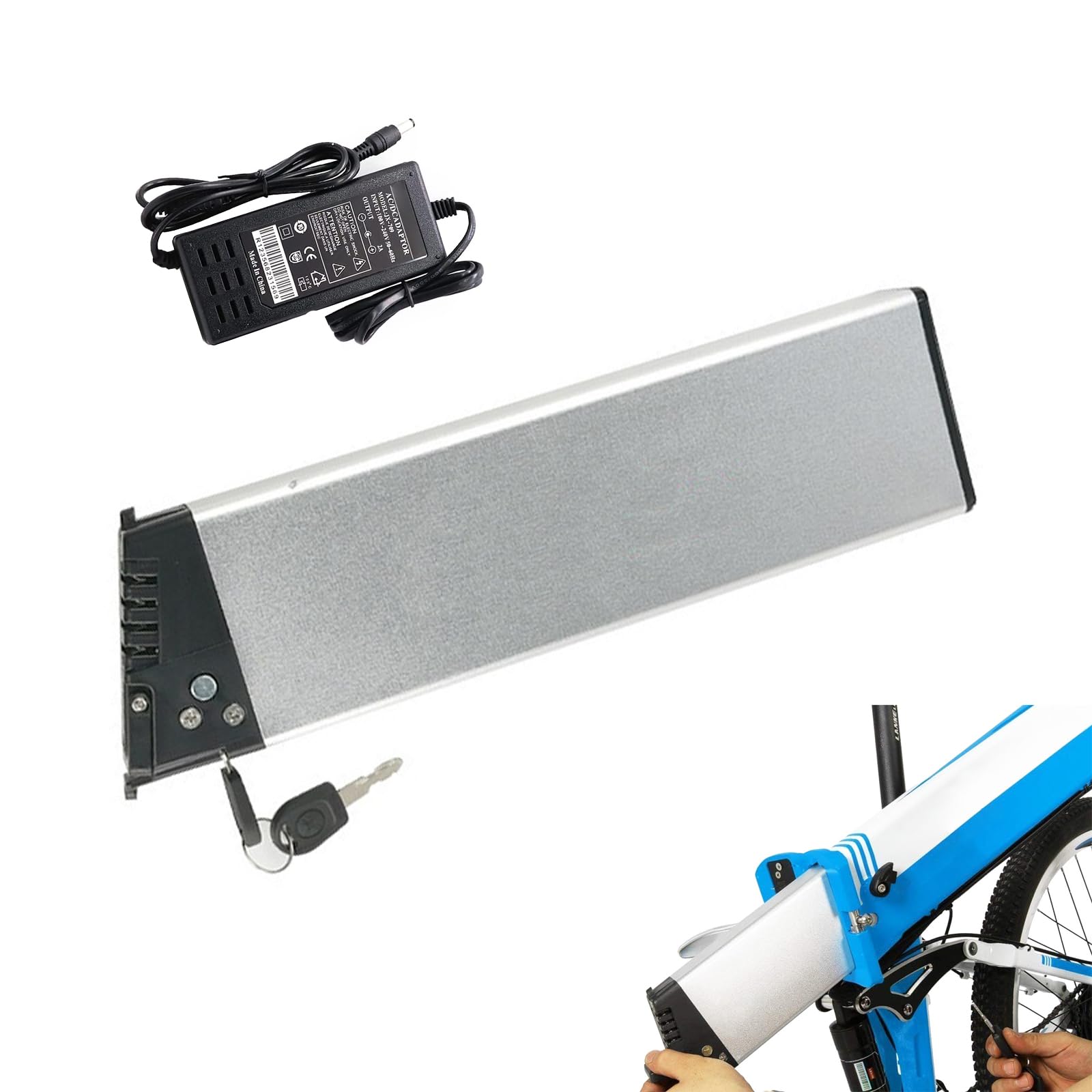 Amazon | WILLQ 36V 10Ah 12Ah 14Ah Ebike交換用バッテリーパック 48V 