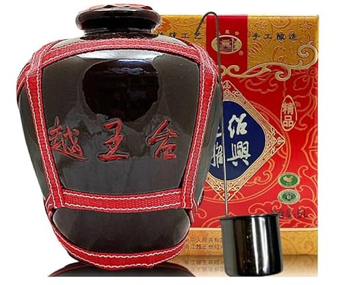 (中国) 越王台紹興加飯酒10年物(5000ml・レードル付)紹興酒(メッセージカード可)