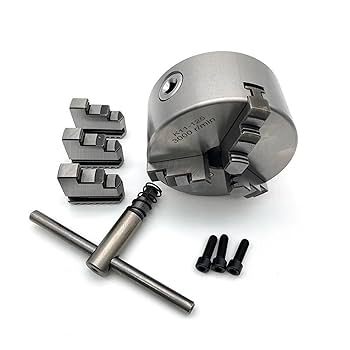 Amazon.co.jp: 125mm 3爪チャック 小型旋盤チャック K11-125