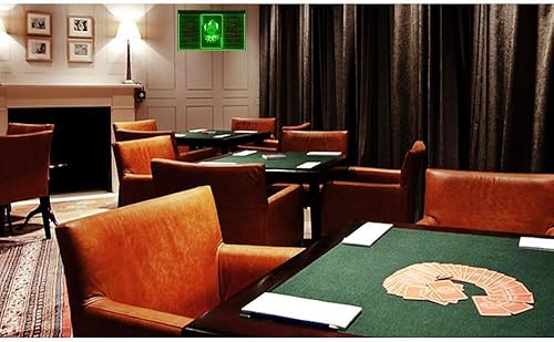 Miniatura 2 de 230096 Joker Poker Card Casino Game Room Display LED Letrero de neón (12 x 8 pulgadas, morado)