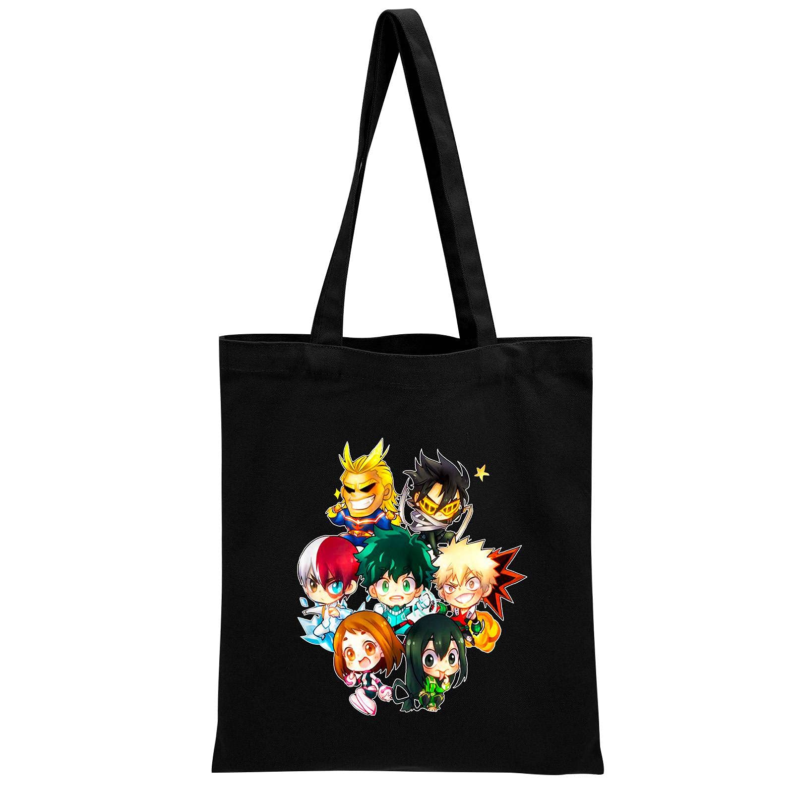 My Hero Academia - Shoto Todoroki Crack Print Canvas Tote Bag
