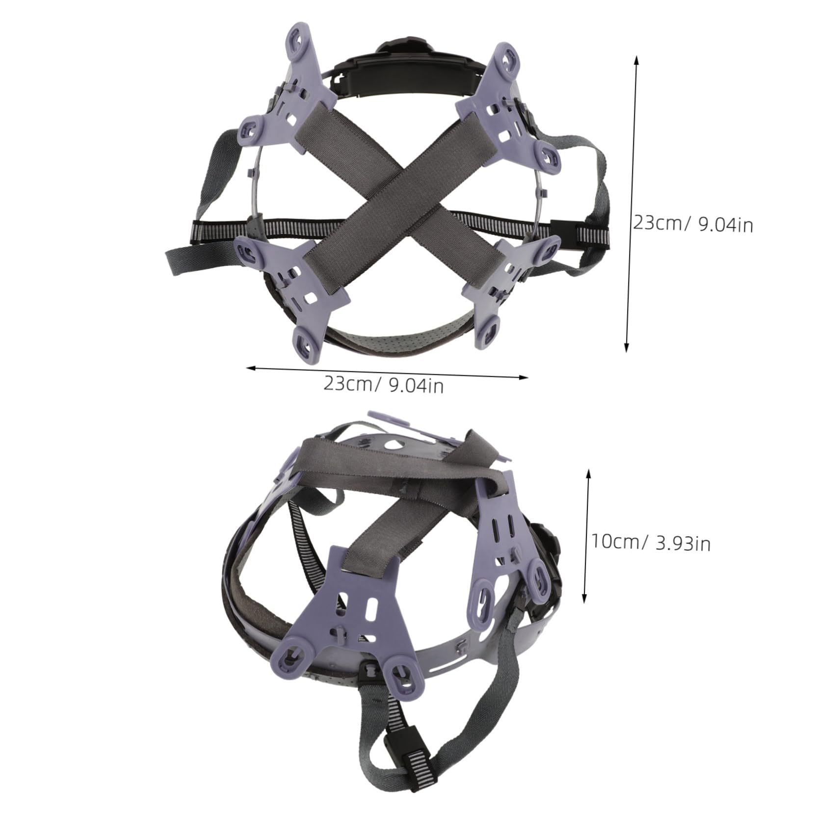 NUOBESTY Construction De Doublure De Casque Doublure De Suspension pour Casque De Sécurité Doublure De Casque De Sécurité Relevable D'Insertion De Casque De Sécurité