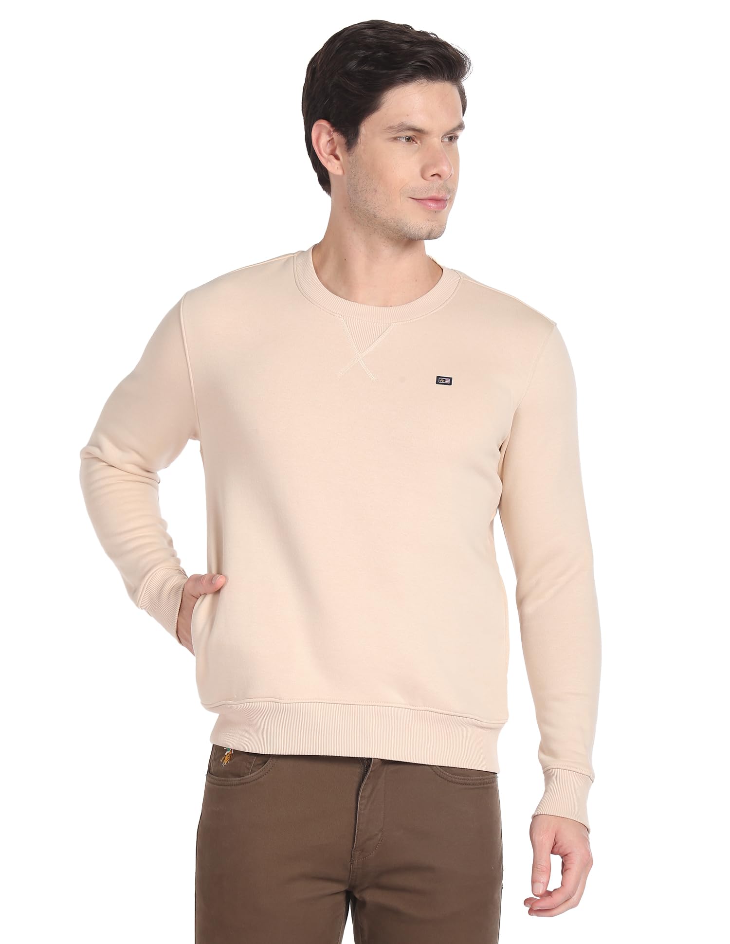 arrow Men's Cotton Round Neck Sweatshirts-picture-23