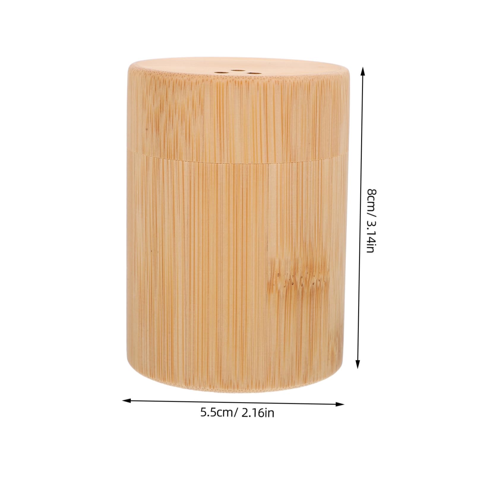 Ciieeo Toothpicks Storage Box Rustic Toothpick Holder for Kitchen Home Decor Compact Design with Capacity for Easy Access to Toothpicks and Items