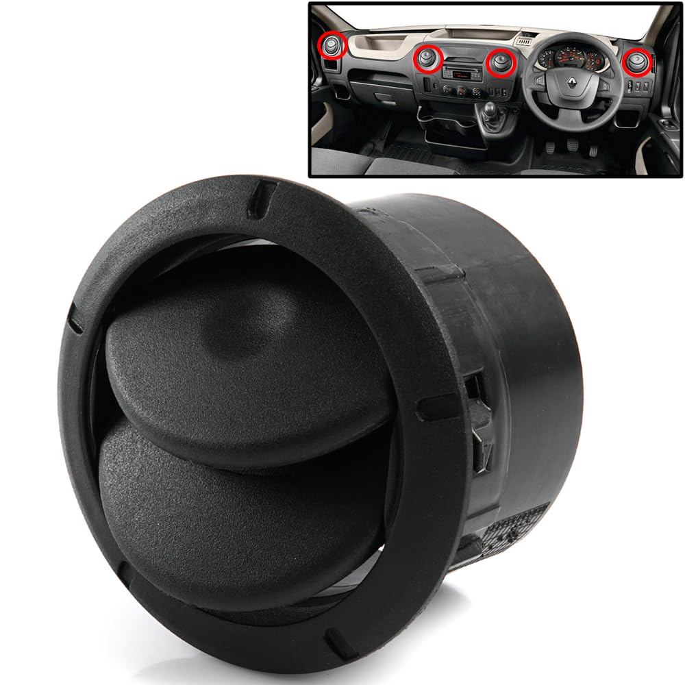 Grille de ventilation chromée Logan Sandero Duster Lodgy Dokker Master