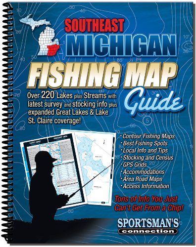 Southeastern Michigan Fishing Map Guide