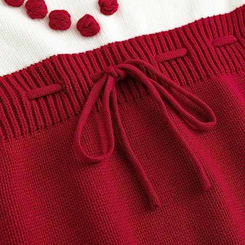 Simplee kids Baby Boys’ Girls’ Knitted Romper Jumpsuit Long Sleeve Onesie Bodysuits One Piece Outfits Sweater4