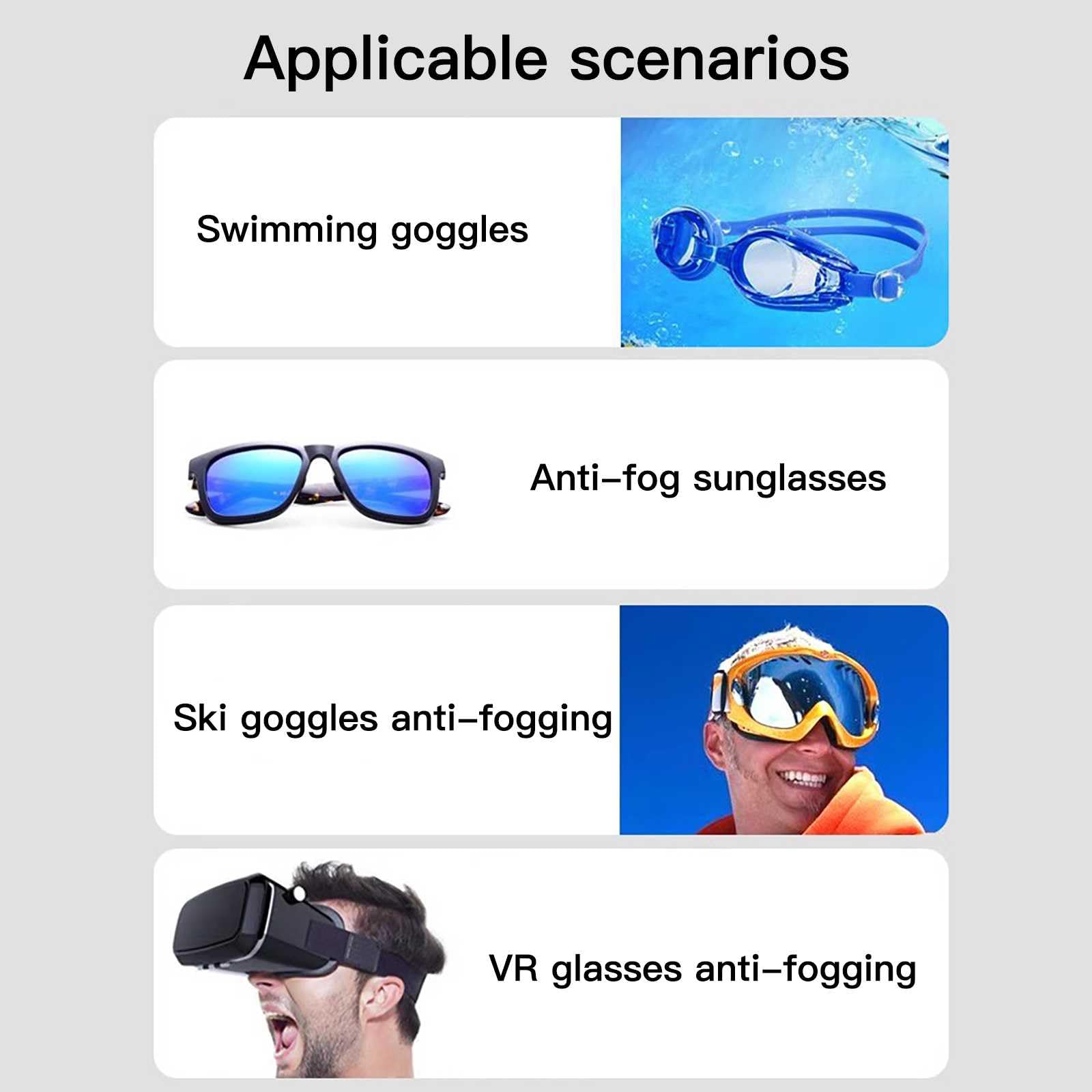 Antiappannante Occhiali Mascherina E Occhiali Da Vista Appannare