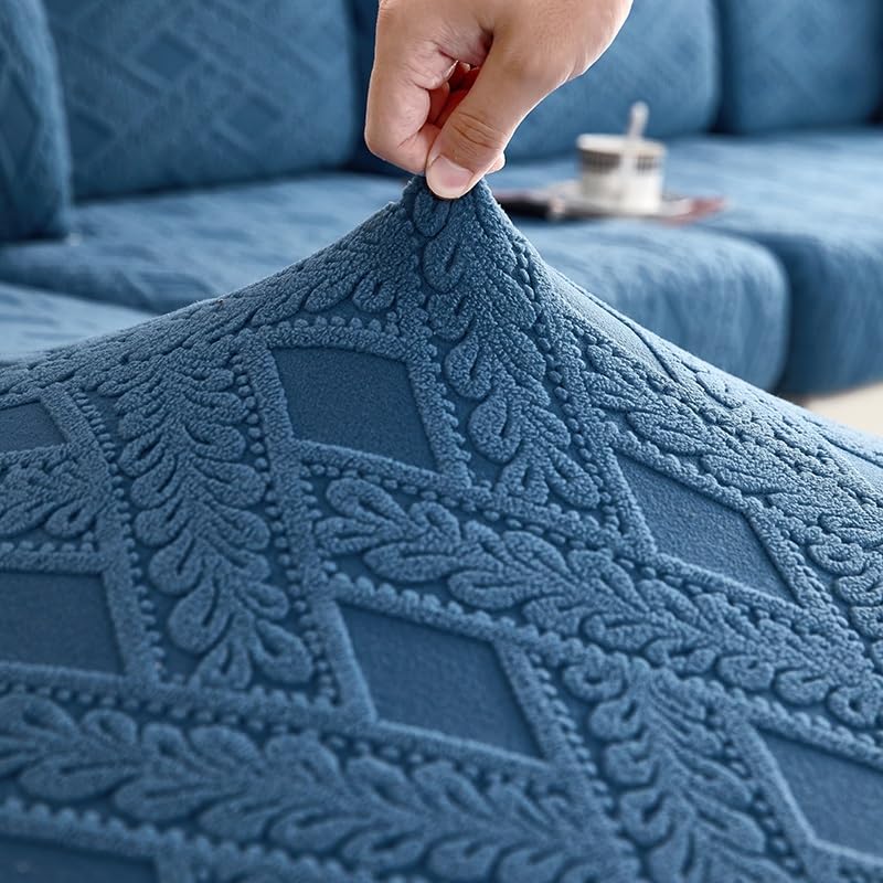 Copridivano Elasticizzato Con Penisola - Copriseduta Antigraffio Per Divani 1/2/3/4 Posti, Morbido E Facile Da Lavare - Foto 8