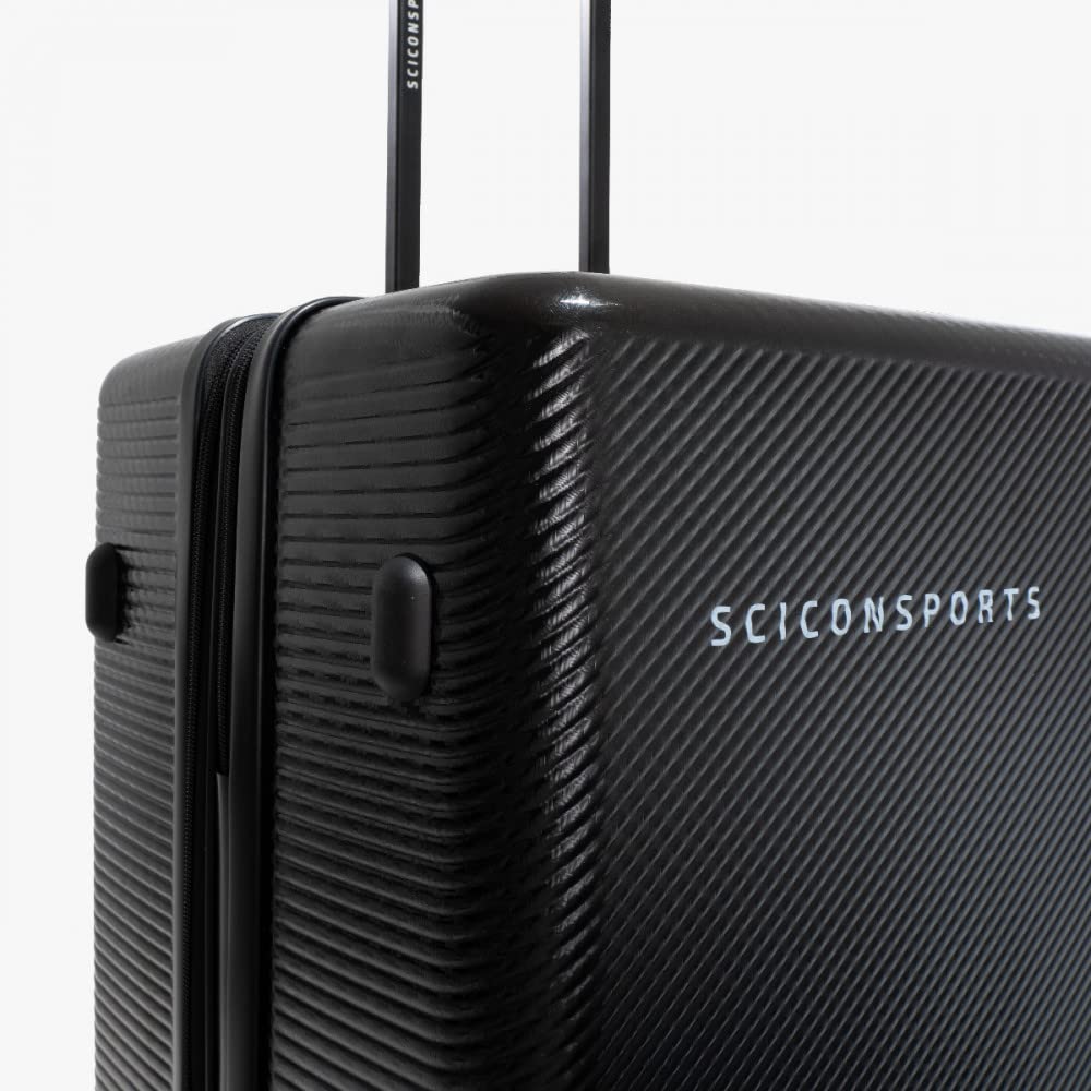 SCICON Sportowy wózek kabinowy z serii Air-Ground (40 l), Czarny