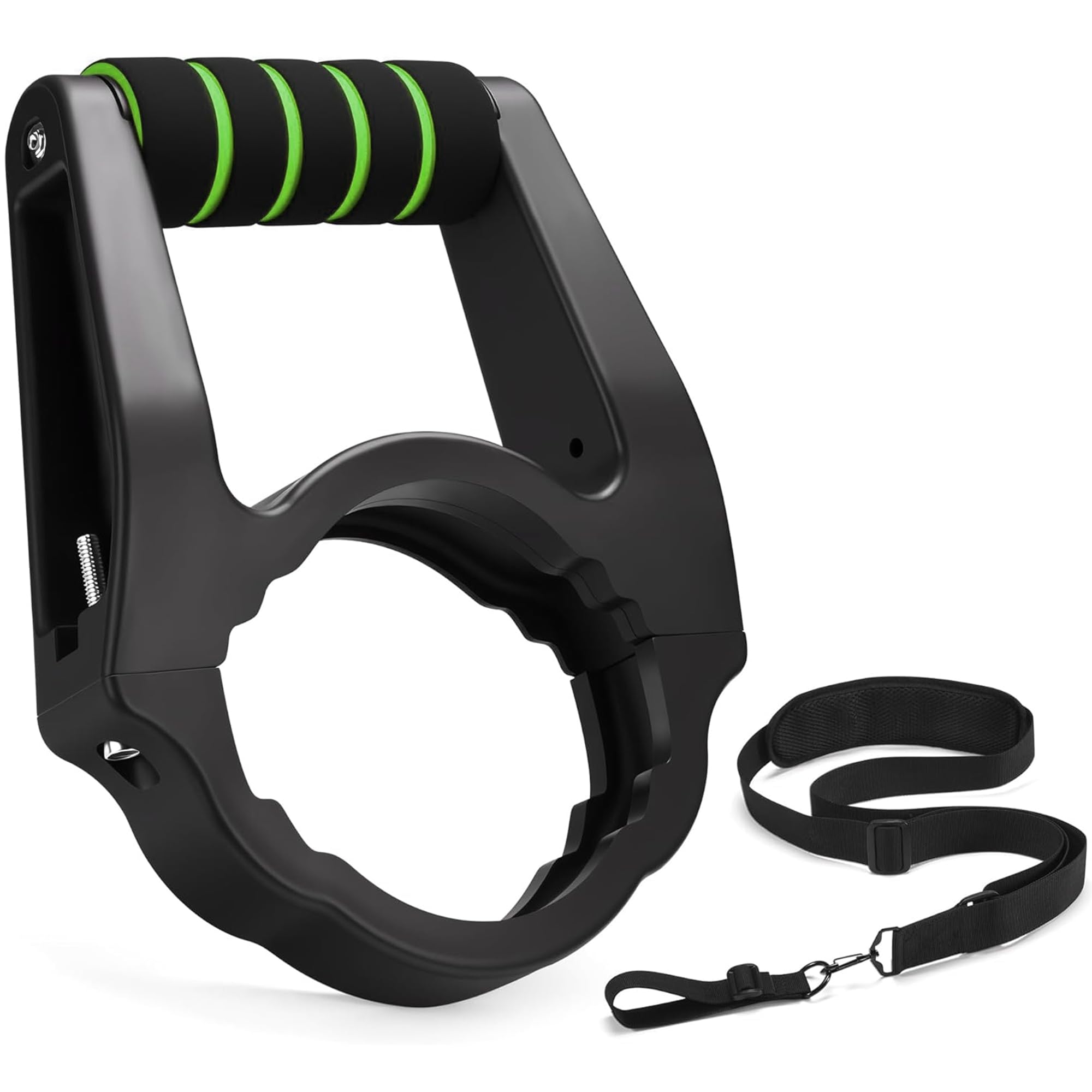 Ergonomic Leaf Blower Handle 2.0 – Lightweight Back-Saving Grip with Shoulder Strap – Fits EGO LB5300, LB5800, LB6150, LB6500, LB6504, LB6700, LB7654, LB8800, LB8803 - Especially for Women and Seniors