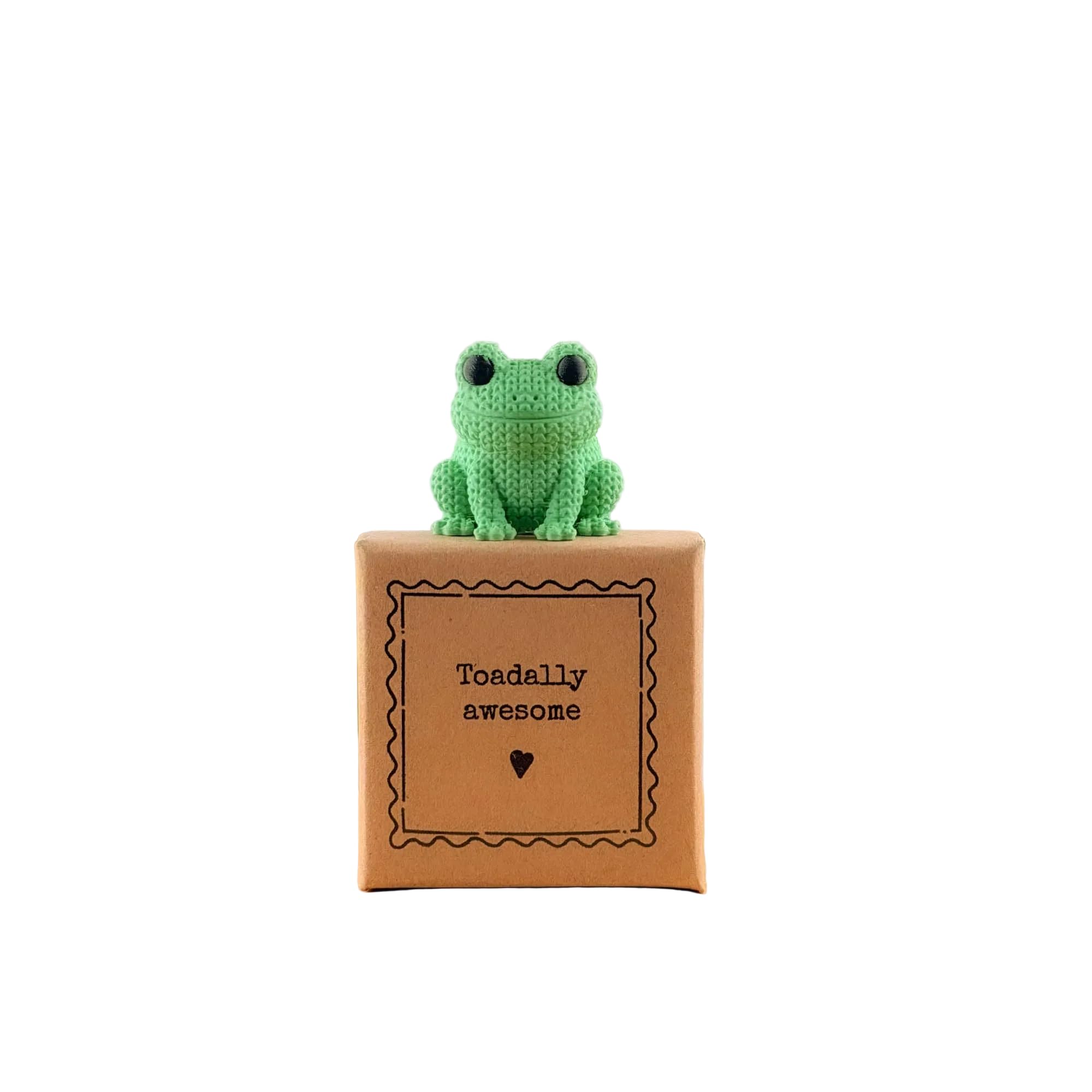 Image Industry Toadally Awesome – Trevor the Toad | Tiny Little Gifts | Miniature Keepsake Gift Made in the UK