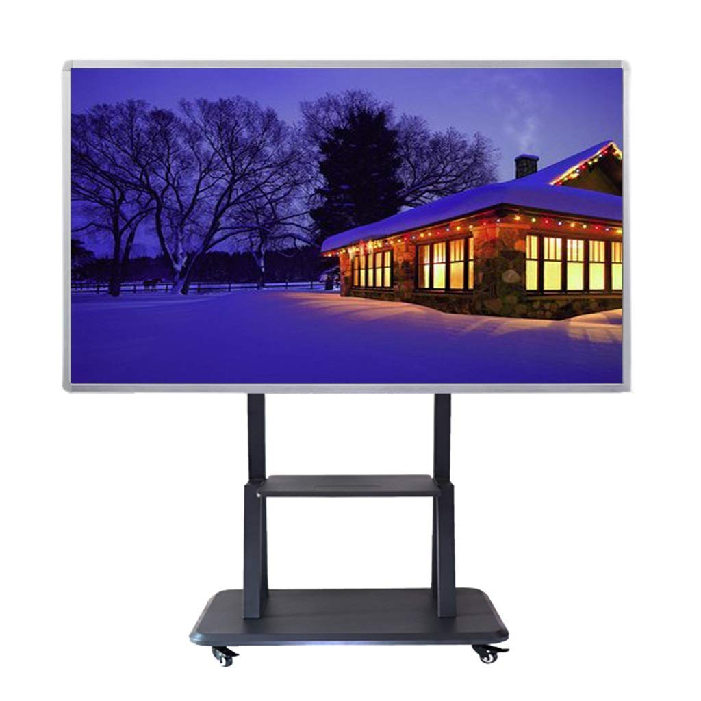 Buy Universal Mobile TV Stand with Shelf TV Cart on Wheels for 60-100 ...