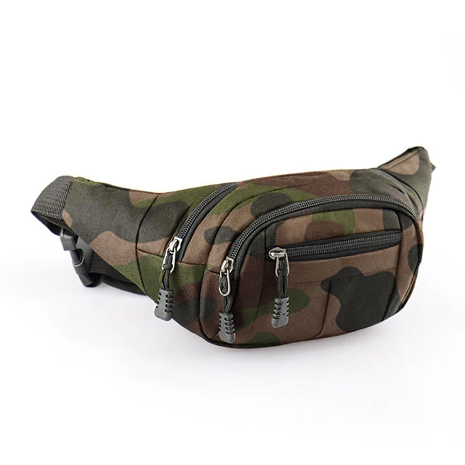 Waist Bag Fanny Pack Bum Bag Travel Passport Holder Chest Bag Phone Money Holder Waist Bag (Multicolor)(Military)-image-6