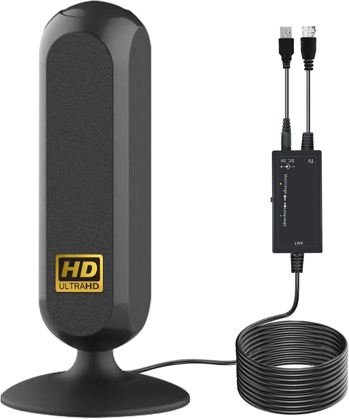 TV Antenna, Amplified HD Digital Indoor TV Antenna Up 350