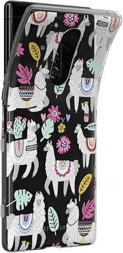 Miniatura 6 de Mertak Funda de teléfono compatible con Motorola Edge + Moto G9 G8 Plus G7 Play Power Z4 Mermaid Cat Lindo TPU Delgado Mujer Peces Protección Ligera