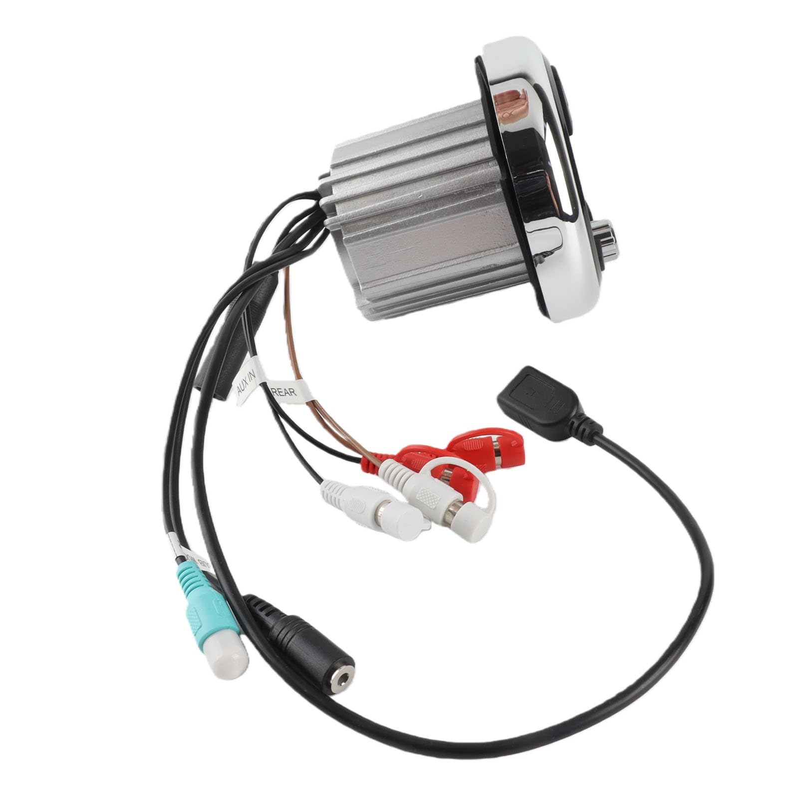 Lettore Audio Musicale per Barca MP3, Ricevitore Stereo Marino DC 12V Lettore MP3Ricevitore Musicale Audio Multimediale Digitale per Yacht RV Veicolo di Ingegneria Nave