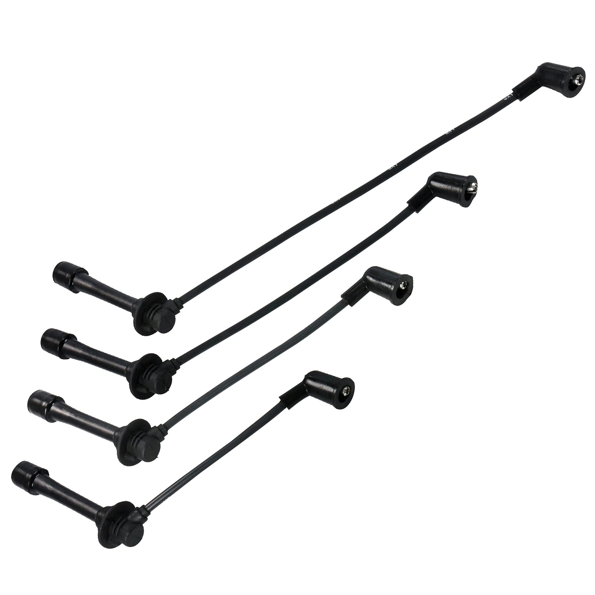 Zündkabelsatz 4-teilig - Kompatibel Mit Ford Focus, Fiesta, Mondeo Und Mazda 2