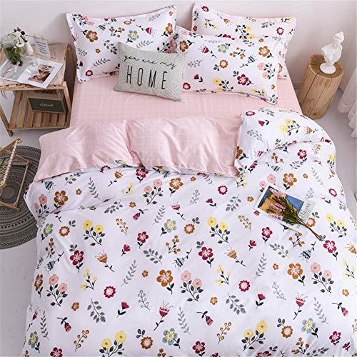 Housse de couette moderne Chickw1 en polyester doux avec taies et drap - 2
