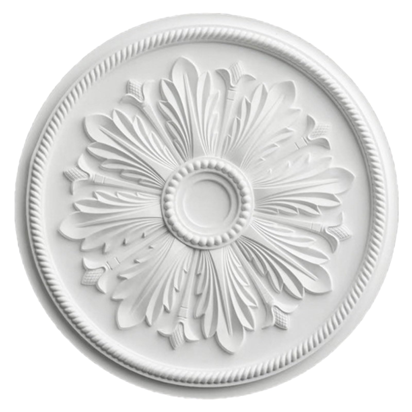 Foelanne White D Ceiling Medallion White 24.8-60Cm(,60Cm)