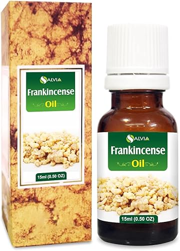 Aceite esencial de incienso orgánico estándar sin diluir de Salvia, 15 ml
