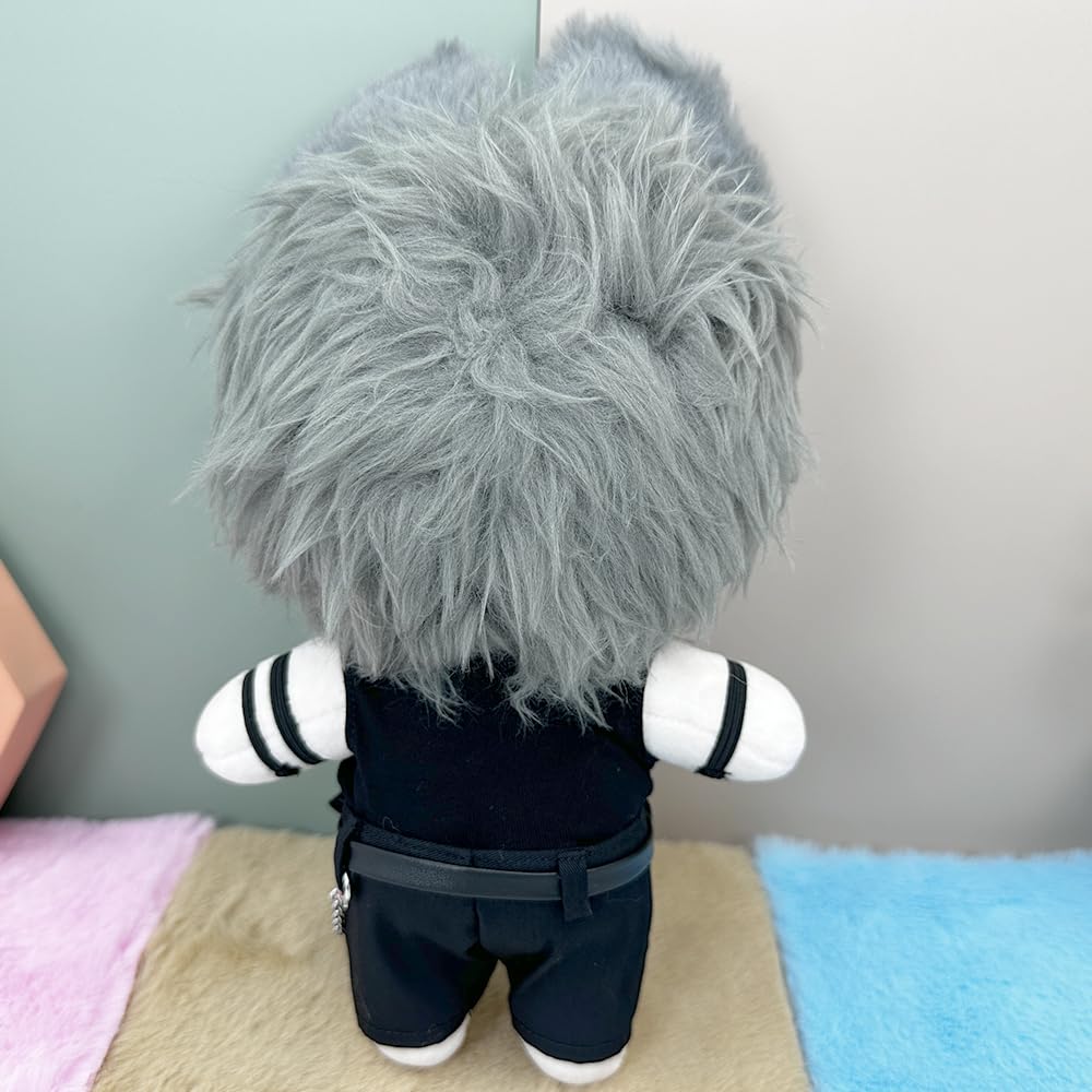 Ensemble Vêtements Pour Poupée En Peluche 20 Cm – T-shirt, Gilet Court Et Pantalon – Vert