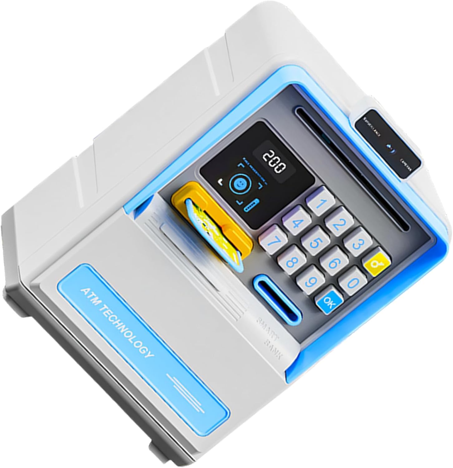Automatic Cash Roller Money Saver Toy with Secure Code for Early Exclude Battery Financial Literacy Toy